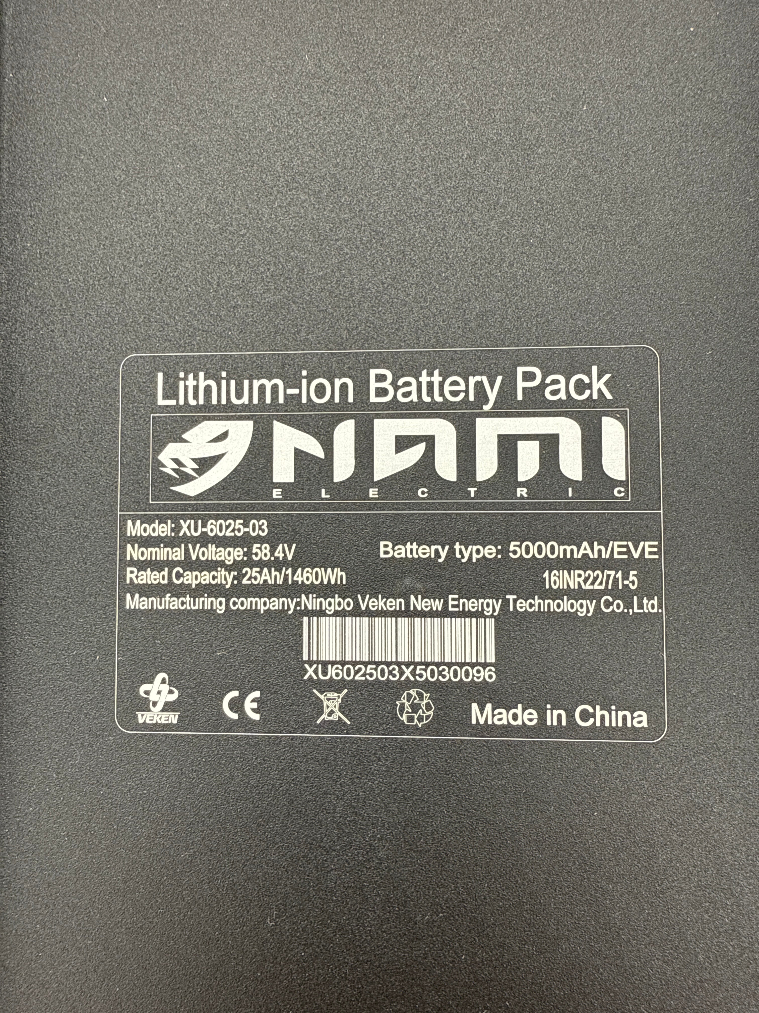 Klima Battery 60V 25Ah