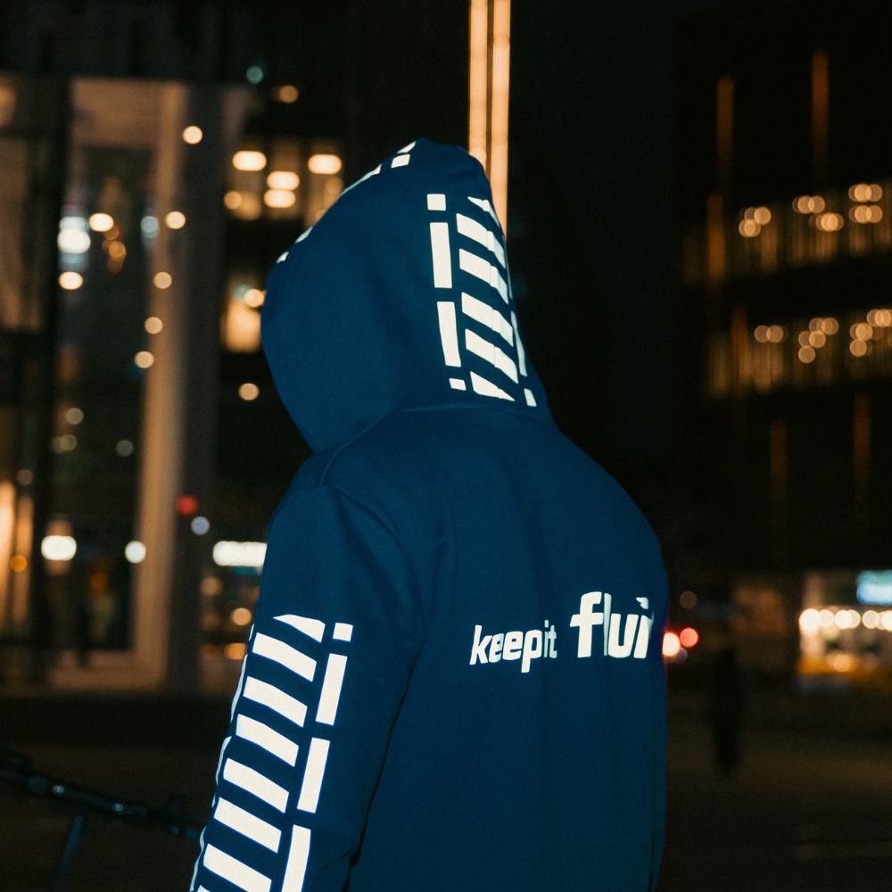 fluid Rider Hoodie - Blue