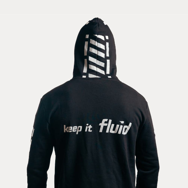 fluid Rider Hoodie - Black