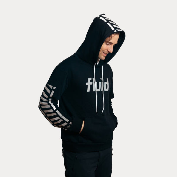 fluid Rider Hoodie - Black