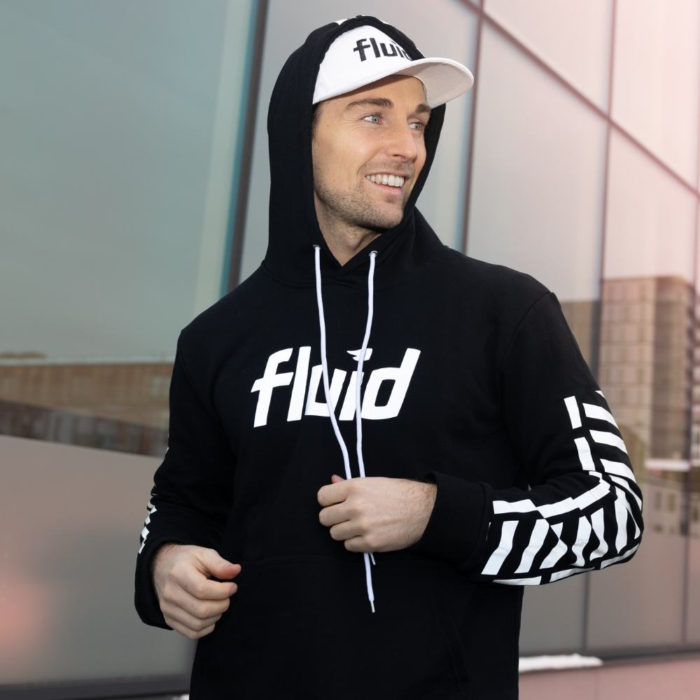 fluid Rider Hoodie - Black