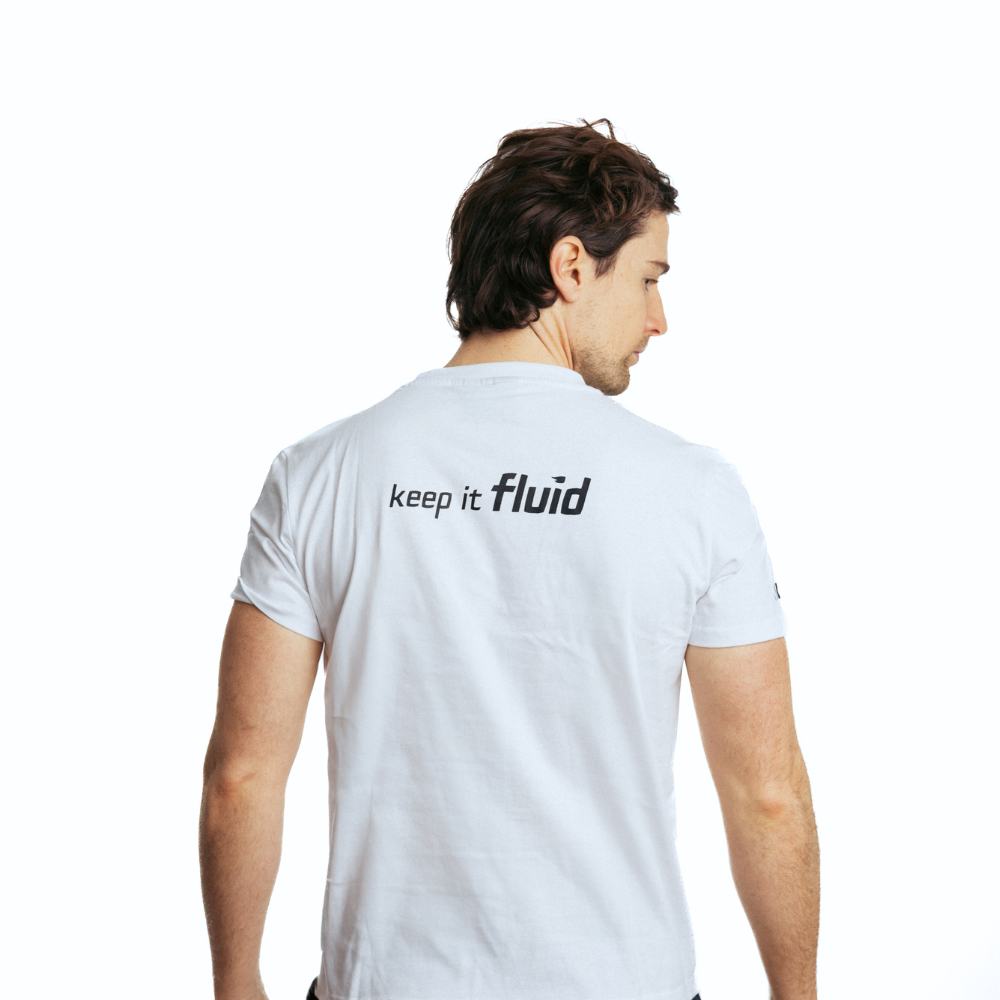 fluid Style Tee - White