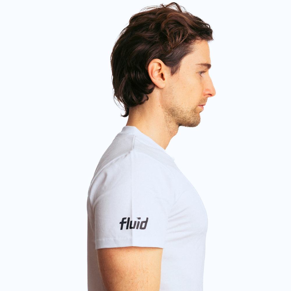 fluid Style Tee - White