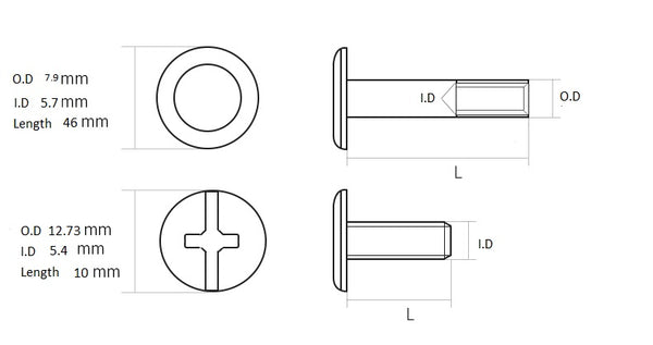 Top Pair-Screw for Horizon Rear Suspension