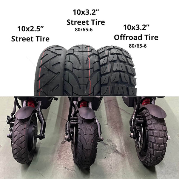 10x3.2" Street Tire - fluidfreeride.com