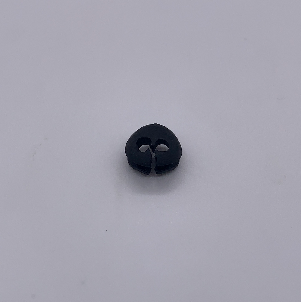 WW round cable rubber plug stem bottom (2 holes)