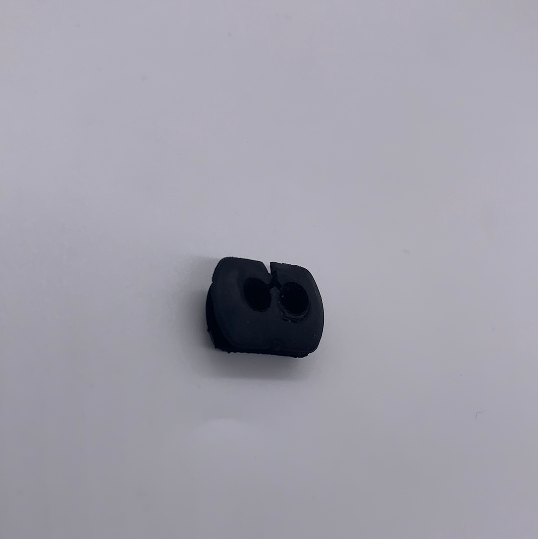 WW rectangular cable rubber plug neck (2 holes)