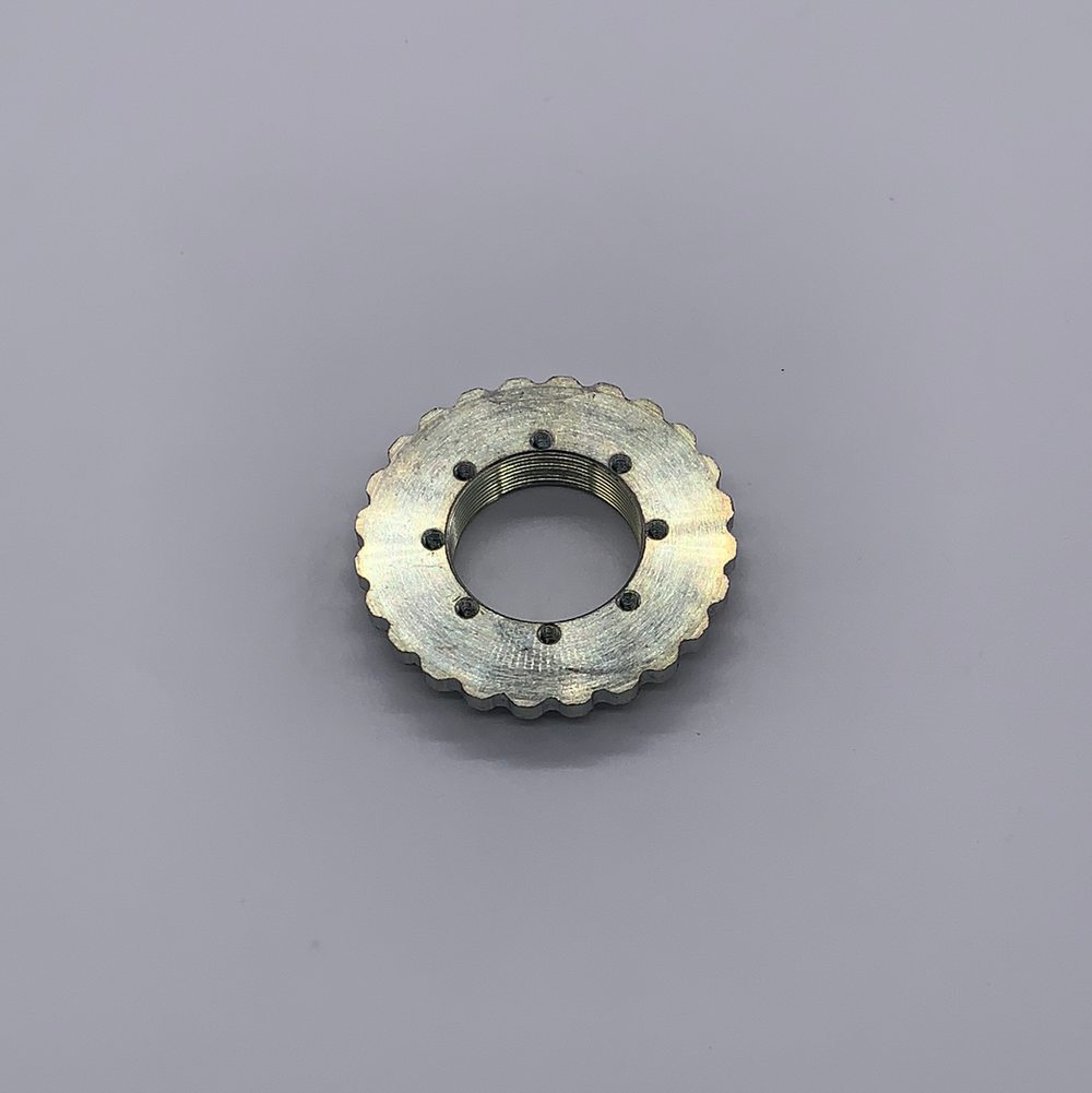 Mantis sliver lock ring under hinge (incl screws)