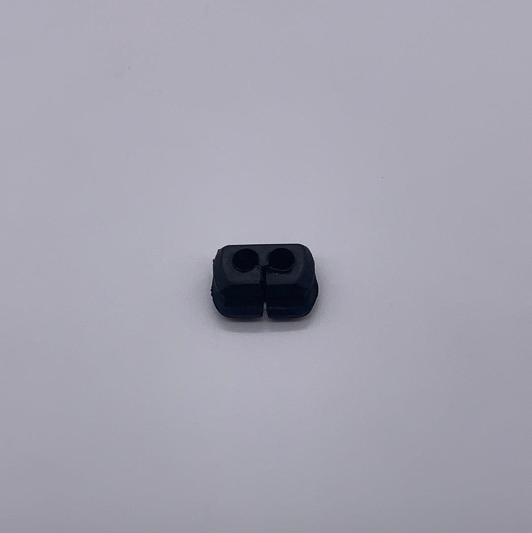 WW rectangular cable rubber plug neck (2 holes)